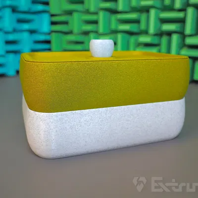 Hộp trang sức nhiều ngăn với nắp, có thể xếp chồng lên nhau