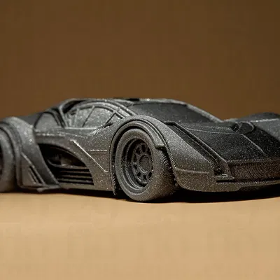 Mô hình xe đua siêu xe hiện đại in 3D