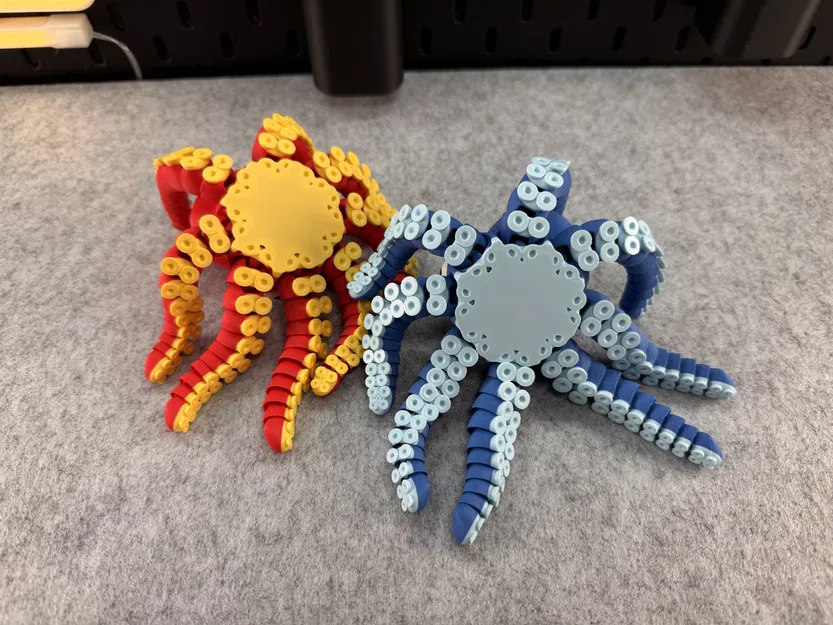 Bạch tuộc dễ thương có khớp linh hoạt nhiều màu sắc - Image 6