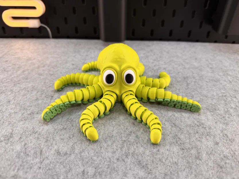 Bạch tuộc dễ thương có khớp linh hoạt nhiều màu sắc - Image 10