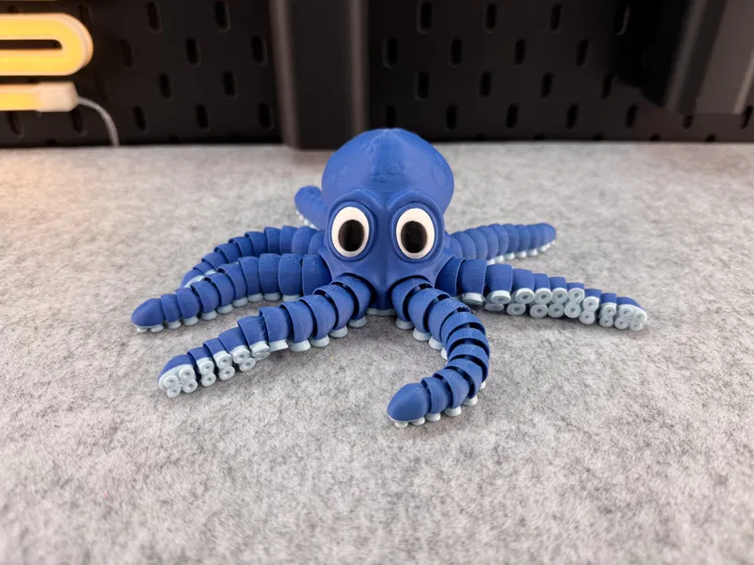 Bạch tuộc dễ thương có khớp linh hoạt nhiều màu sắc - Image 13
