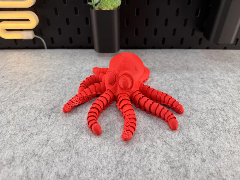 Bạch tuộc dễ thương có khớp linh hoạt nhiều màu sắc - Image 16