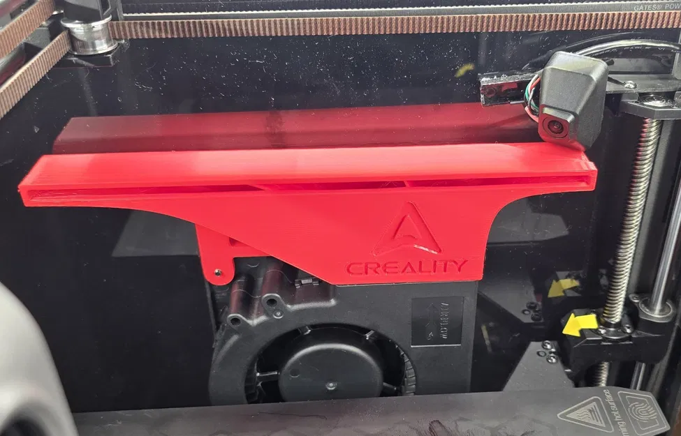 Bộ tăng cường ống quạt bên cho Creality K1 - Image 2