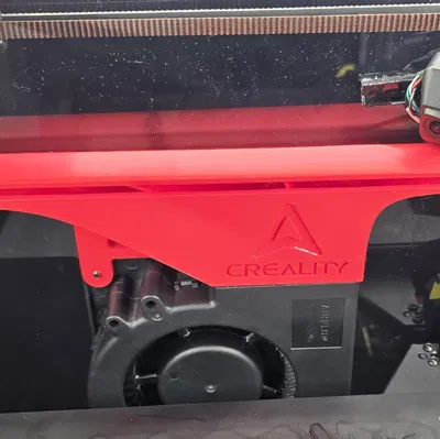 Bộ tăng cường ống quạt bên cho Creality K1