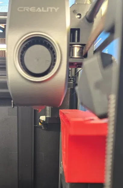 Bộ tăng cường ống quạt bên cho Creality K1 - Image 3