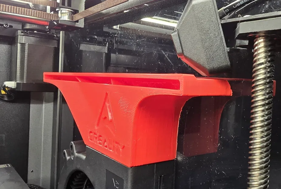 Bộ tăng cường ống quạt bên cho Creality K1 - Image 4