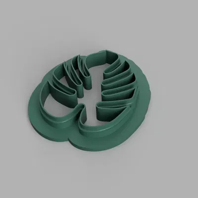 Dao cắt lá Monstera cho bánh quy và đồ gốm lạnh