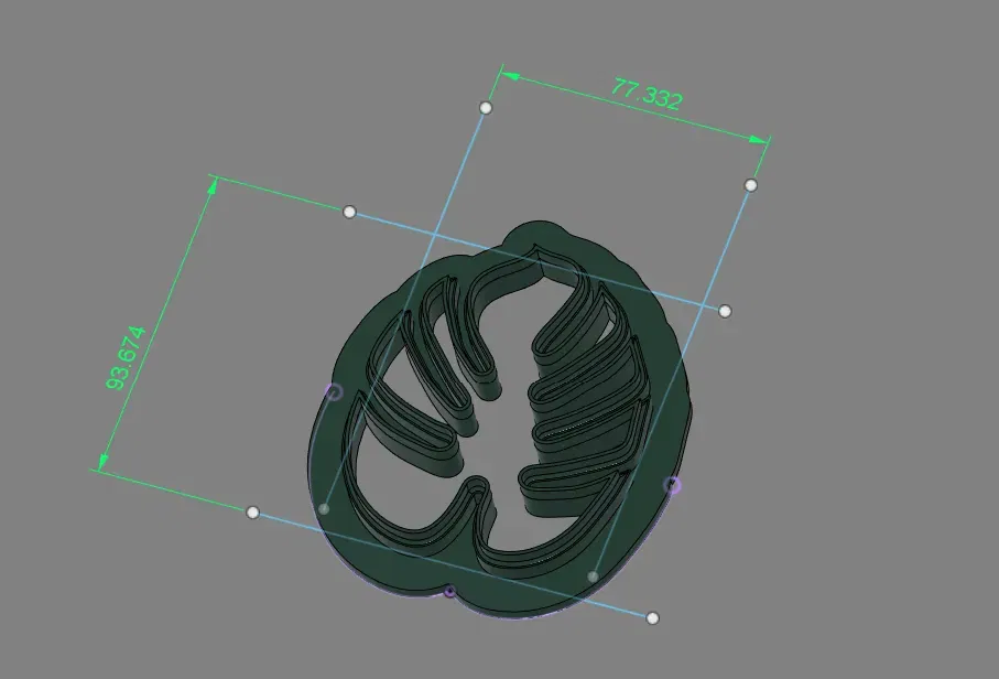 Dao cắt lá Monstera cho bánh quy và đồ gốm lạnh - Image 6