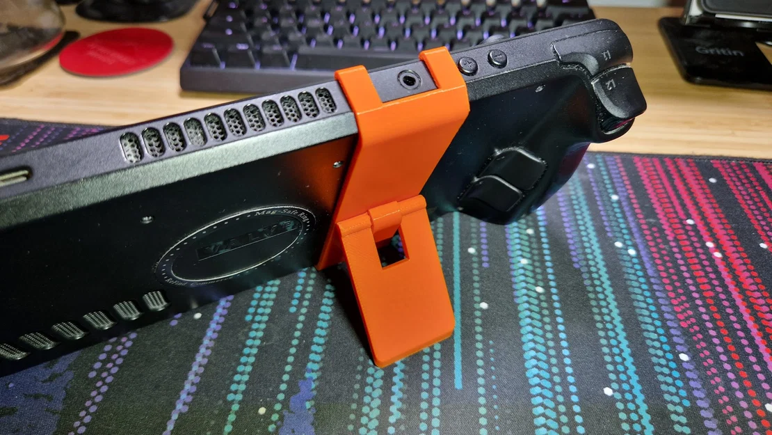 Giá đỡ kẹp cho Steam Deck v2 với hai góc độ điều chỉnh - Image 1