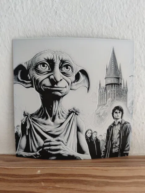 Hueforge Dobby và Harry Potter phong cách độc đáo - Image 1