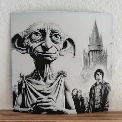 Hueforge Dobby và Harry Potter phong cách độc đáo