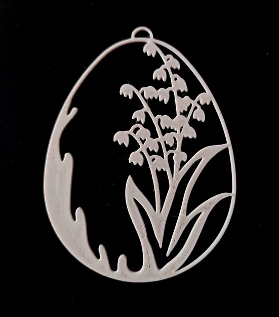 Trứng Phục Sinh với Hoa Chuông Nhạc - Image 2