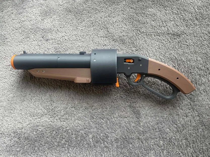 Súng Scatter TF2 (Nerf blaster mod từ Sillybutts SLAB) - Image 1