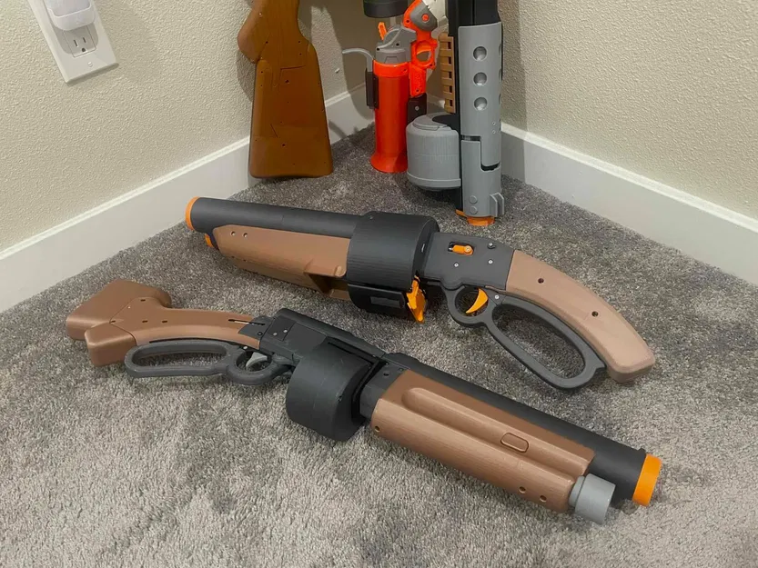 Súng Scatter TF2 (Nerf blaster mod từ Sillybutts SLAB) - Image 8