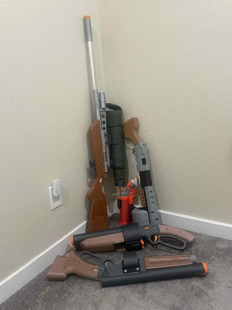 Súng Scatter TF2 (Nerf blaster mod từ Sillybutts SLAB) - Image 9