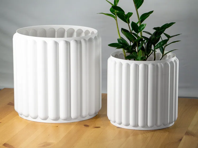 Chậu cây retro phong cách giữa thế kỷ hiện đại, kích thước... - Image 1