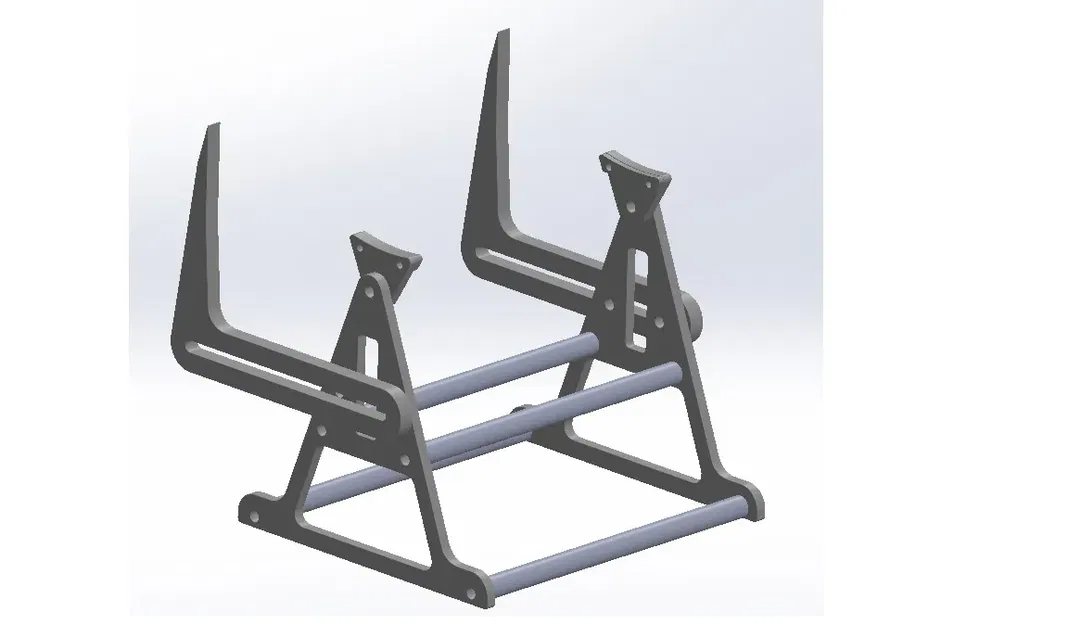 Cân trọng tâm máy bay mô hình thiết kế 3D - Image 1