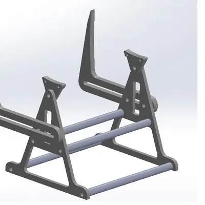 Cân trọng tâm máy bay mô hình thiết kế 3D