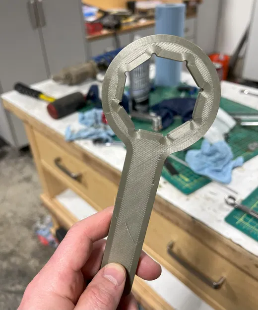 Cờ lê nắp phuộc 50mm cho phuộc KYB 48mm - Image 1