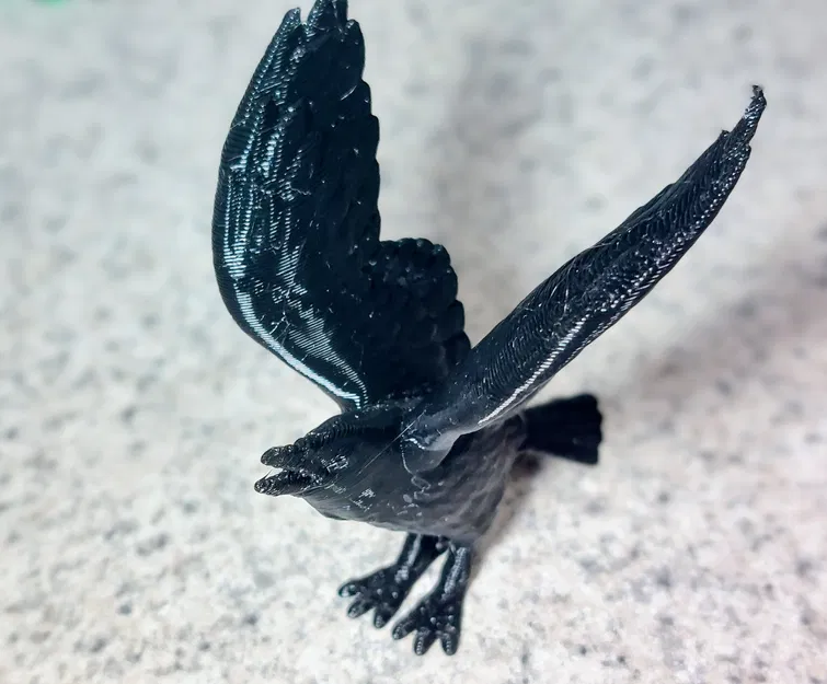 Raven Remix - Phiên bản nhỏ gọn cho in 3D - Image 1