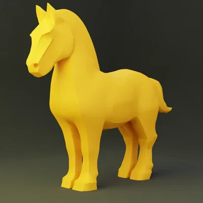 Ngựa trang trí phong cách hiện đại và tinh tế