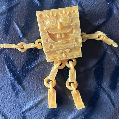 Mô hình nhân vật SpongeBob linh hoạt