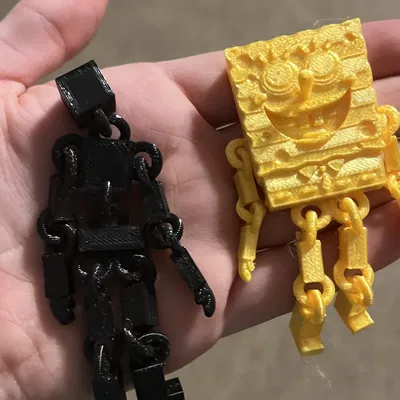 Mô hình nhân vật SpongeBob linh hoạt