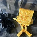 Mô hình nhân vật SpongeBob linh hoạt - Thumbnail 6