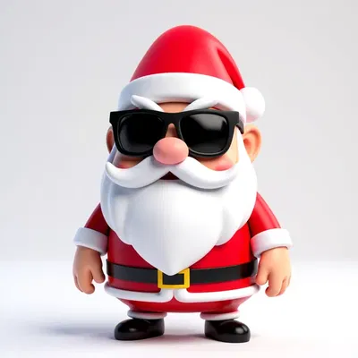 Ông già Noel phong cách ngầu cho mùa Giáng sinh