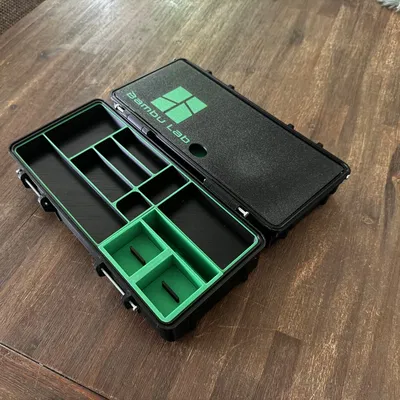 Hộp dụng cụ chắc chắn được mở rộng kích thước