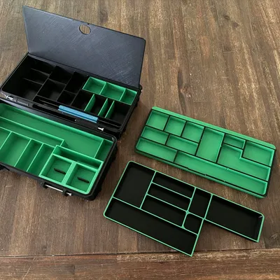 Hộp dụng cụ chắc chắn được mở rộng kích thước