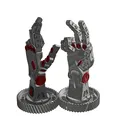 Bàn tay robot có thể tạo dáng (bàn tay phải) - Thumbnail 6