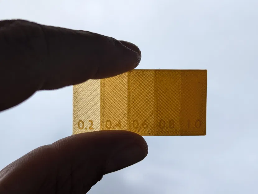 Kiểm tra độ trong suốt của filament in 3D - Image 1