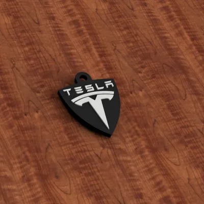 Móc khóa Tesla với nhiều màu sắc cho tín đồ Tesla