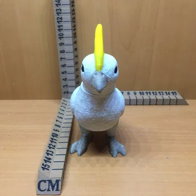 Chim Cockatiel dễ thương cho trò chơi nhập vai