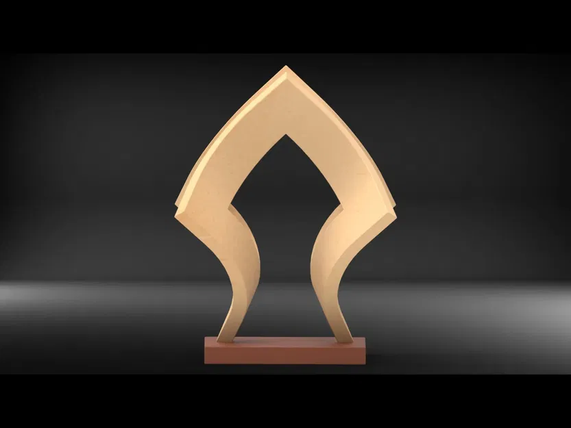 Điêu khắc hình học #09 dễ lắp ráp và in 3D - Image 4