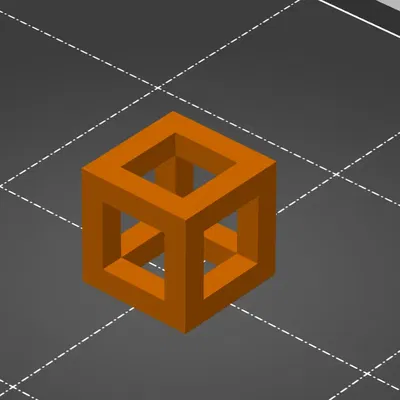 Khối lập phương thử nghiệm với phần nhô ra