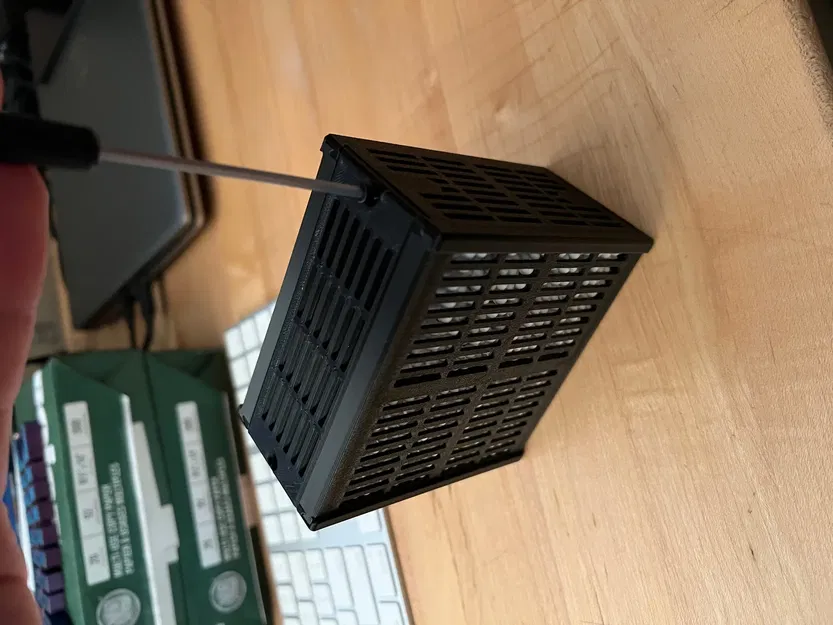 Hộp chứa chất hút ẩm hình chữ nhật cao lớn với phễu - Image 6