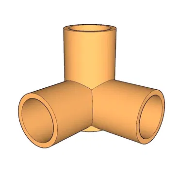 Kết nối PVC 3/4 25,7mm - 90 độ/graus - Phiên bản Grow v2