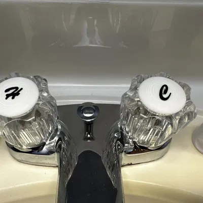 Nắp núm cho vòi nước phòng tắm