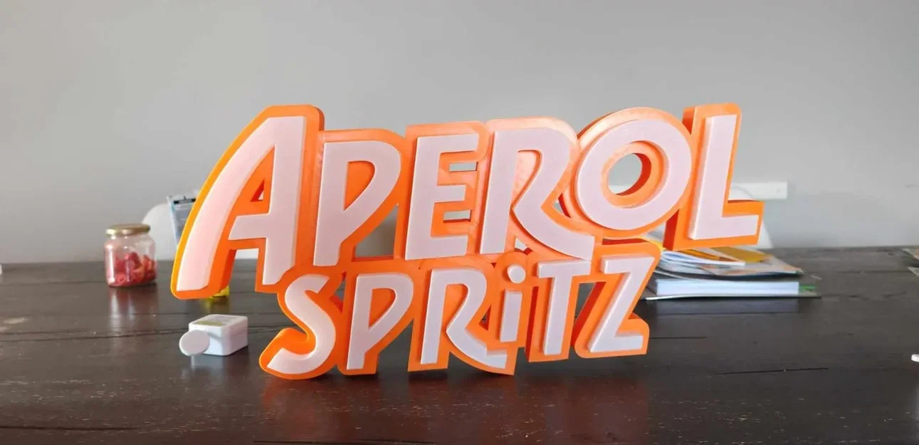 Biển hiệu LED Aperol Spritz phát sáng - Image 1