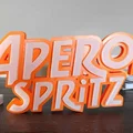 Biển hiệu LED Aperol Spritz phát sáng - Thumbnail 1