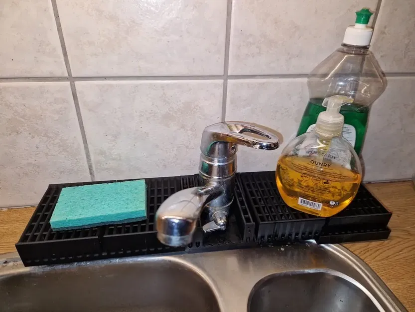 Giá đỡ chậu rửa với thiết kế thoát nước thông minh - Image 2