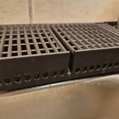 Giá đỡ chậu rửa với thiết kế thoát nước thông minh