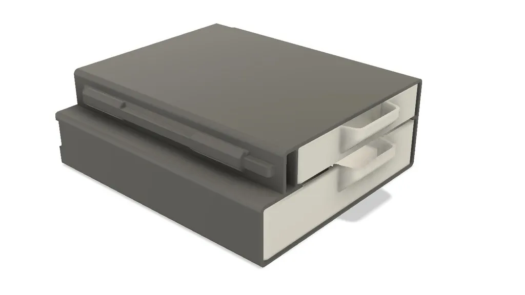 Tủ kéo đôi Ender 3 với bộ tổ chức tiện ích - Image 2