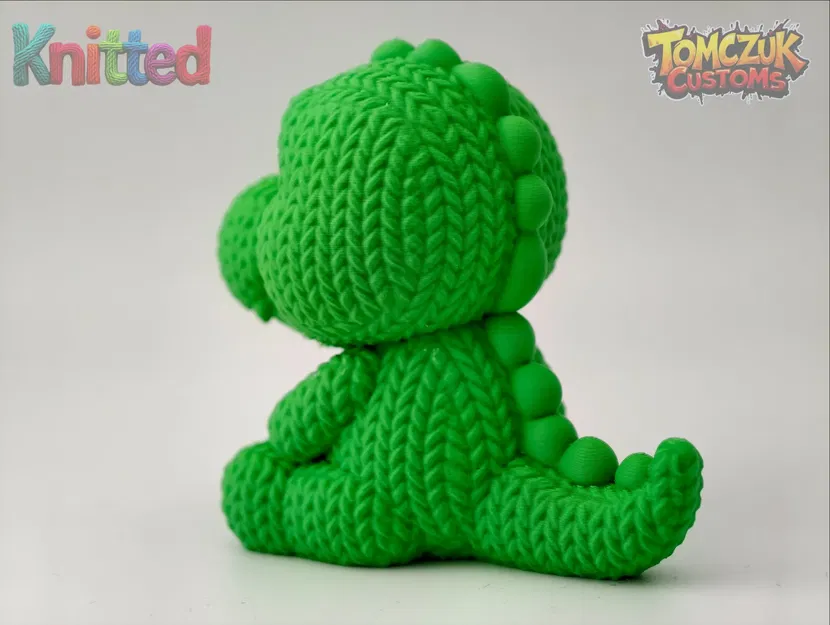 Cá sấu đan len với nụ cười thân thiện - Image 3