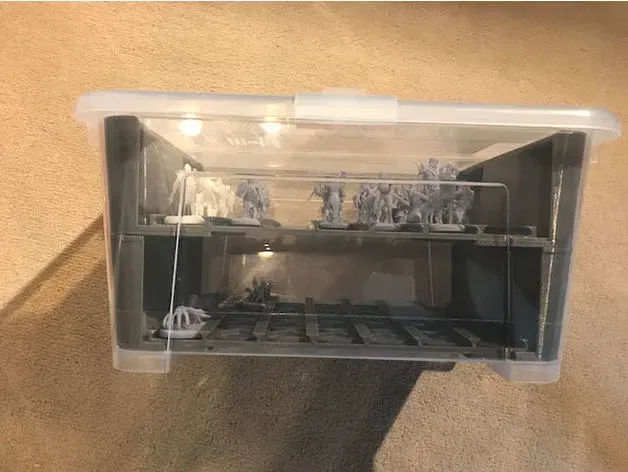 Khay lưu trữ và vận chuyển mini Ikea Samla 5L cho mô hình 20/25/32/... - Image 2