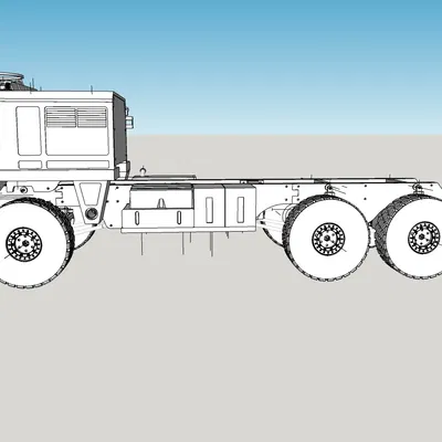 Nâng cấp mô hình MAN KAT 1a1.1 6x6 từ 8X8