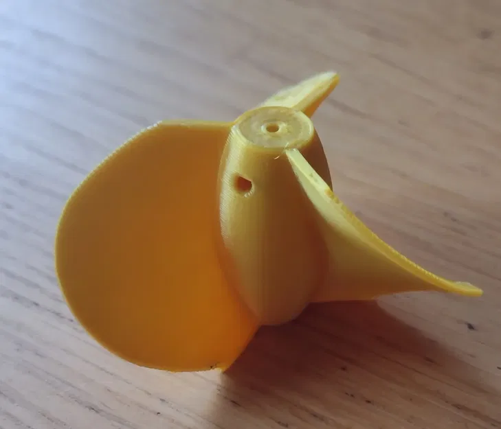 Cánh quạt thuyền nhỏ 60mm với 3 và 4 lưỡi - Image 2