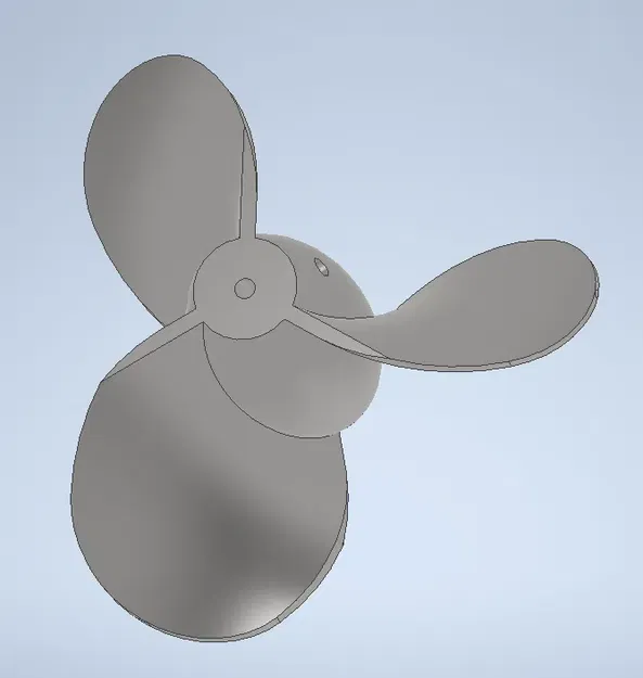 Cánh quạt thuyền nhỏ 60mm với 3 và 4 lưỡi - Image 7